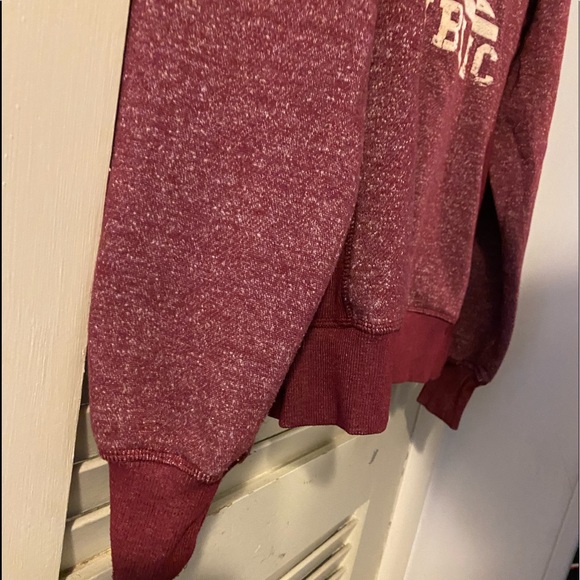 California Republic Bear M Maroon crewneck Sweatshirt vintage style,distressed - Picture 8 of 12
